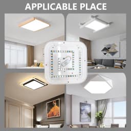 40W LED Panel Lights SMD Module Lamp Energy Saving AC220V Square Ceiling Lamp Board Replace Light Source Convenient Installation