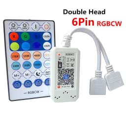 Magic Home LED WiFi Controller RGB RGBW RGBWW Pixel 12V 24V RF Remote Control For 5050 3528 WS2811 LED Strip