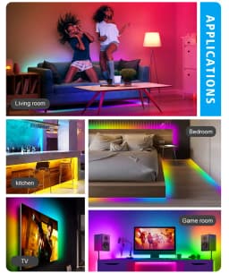 Magic Home LED WiFi Controller RGB RGBW RGBWW Pixel 12V 24V RF Remote Control For 5050 3528 WS2811 LED Strip