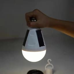 E27 Rechargeable LED Solar Bulb Lamp 7W 12W 85V-265V Outdoor Emergency Solar Powered Bulb Travel Fishing Camping Light Tent lamp