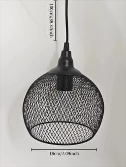 Modern Simple Light Fixture Nordic Restaurant Bar Lighting Living Room Walkway Retro Rose Gold Bird Cage Creative Chandelier