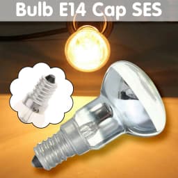 E14 Replacement Lava Lamp SES 30w R39 Reflector Bulb Filament Decor Incandescent Home Lamp K7E3