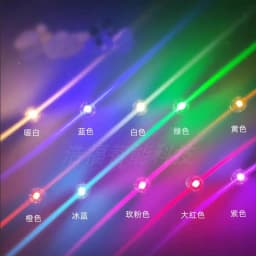 3 X Super Bright LED Magnetic Light Control Lamp Diy Toys Model Decorative Design Magnetic Induction Switch Lights w Battery