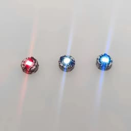 3 X Super Bright LED Magnetic Light Control Lamp Diy Toys Model Decorative Design Magnetic Induction Switch Lights w Battery