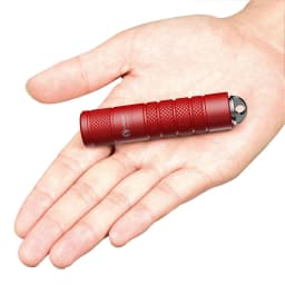 EDC LED Lantern Keychain Flashlight Powerful Magnetic Tail Torch Outdoor Camping Light Lamp Tent Flash Lighting Silver Fox