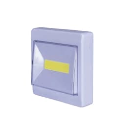 2 Pcs COB LED Night Lights AAA Battery Wall Light Operated with Switch Magic Tape for Cabinet lights Garage Corridor lamp
