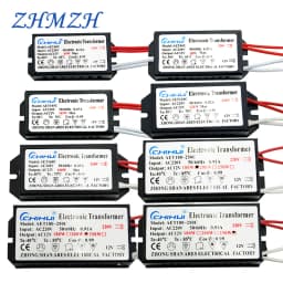 AC220V to 12V Electronic Transformer 60W 80W 105W 120W 160W 180W 200W 250W For Halogen Lamp & Crystal Lamp G4 Light Beads