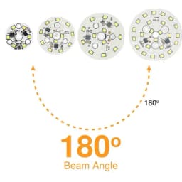 AC 220V LED Chip No Transformer Required SMD 2835 Circle Light Beads DIY High CRI For Led Downlight Lighting Accessory