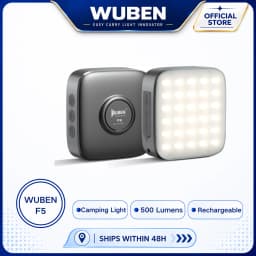 WUBEN F5 Multifunctional Camping Light 500 Lumens IP64 Type-C Charging Mobile Power Bank Outdoor Camping Tent Lights