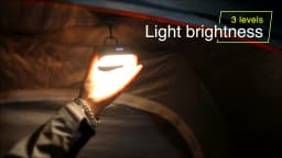 WUBEN F5 Multifunctional Camping Light 500 Lumens IP64 Type-C Charging Mobile Power Bank Outdoor Camping Tent Lights