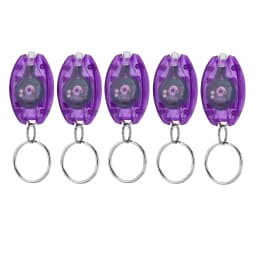 Led Keychain Light Mini Multicolored Cool Popular White Light Child Schoolbag Backpack Stairs Emergency Lighting Flashlight Lamp