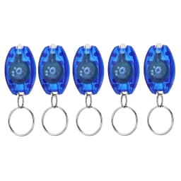 Led Keychain Light Mini Multicolored Cool Popular White Light Child Schoolbag Backpack Stairs Emergency Lighting Flashlight Lamp