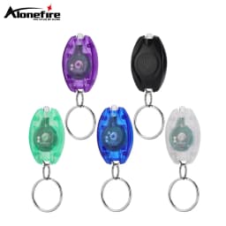 Led Keychain Light Mini Multicolored Cool Popular White Light Child Schoolbag Backpack Stairs Emergency Lighting Flashlight Lamp