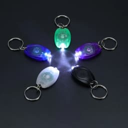 Led Keychain Light Mini Multicolored Cool Popular White Light Child Schoolbag Backpack Stairs Emergency Lighting Flashlight Lamp