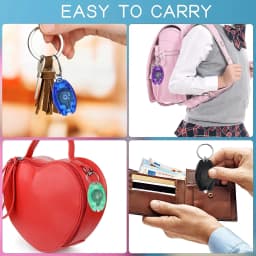 Led Keychain Light Mini Multicolored Cool Popular White Light Child Schoolbag Backpack Stairs Emergency Lighting Flashlight Lamp