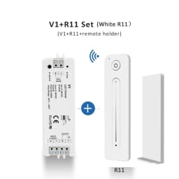 LED Dimmer 12V 5V 24V 36V 8A PWM Wireless RF Switch with 2.4G Brightness Adjustment Touch Remote for Single Color LED Strip V1