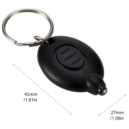 Led Keychain Light Mini Multicolored Cool Popular White Light Child Schoolbag Backpack Stairs Emergency Lighting Flashlight Lamp