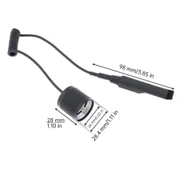 Flashlight Remote Pressure Switch Fit for A100/C8/T50 /B158/501B/502B Zoomable LED Torch Tactical LED Flashlight Accessories