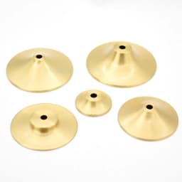 M10 Ceramic Desk Lamp Brass Base Cover Pure Copper Desk Lamp Plate I-Shaped Connector DIY Brass Lighting Hardware Accessories