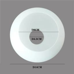 D4cm D3cm Opening White Globe Glass Lamp Shade E27 E14 Milky Glass Lampshade Replacement Part Lighting Accessory for Chandelier