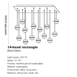 Spiral Staircase Living Room Chandeliers Crystal Ball Led Ceiling Light Lustre Chandelier Modern 2026 Decoration Bedroom Dining