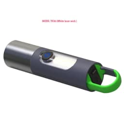 Strong Light Zoom LED Flashlight P50/White Laser Lighting Torch USB Rechargeable Lantern Outdoor Portable Camping Lamp with Hook