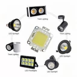 3pcs 10W 20W 30W 50W 100W LED Beads Light DC12V-36V Matrix COB Integrated LED Lamp Chip SMD For DIY Floodlight Spotlight Bulb