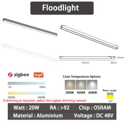 Ultra Thin Rail Smart Tuya Zigbee Dimmable Ceiling Surface Mount Magnetie Track Light Modern Magnet Flood Grille Spot LED Lamp