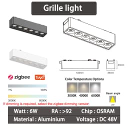 Ultra Thin Rail Smart Tuya Zigbee Dimmable Ceiling Surface Mount Magnetie Track Light Modern Magnet Flood Grille Spot LED Lamp