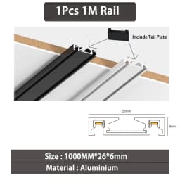 Ultra Thin Rail Smart Tuya Zigbee Dimmable Ceiling Surface Mount Magnetie Track Light Modern Magnet Flood Grille Spot LED Lamp