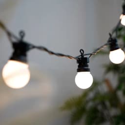 23M Patio String Light Bulbs G50 Milky Outdoor Camp Waterproof IP44 Lamp Christmas Garland Bulbs Garden Wedding Party LED Lights