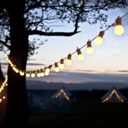 23M Patio String Light Bulbs G50 Milky Outdoor Camp Waterproof IP44 Lamp Christmas Garland Bulbs Garden Wedding Party LED Lights