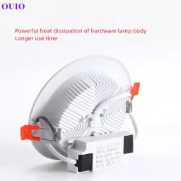 Recessed Ultra-thin LED Downlight 110V-240V Dimmable Ceiling Lamp Warm Neutral White Supermarket 5W7W9W12W15W18W 24W30W Lighting