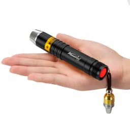 3-in-1 White Yellow 365nm UV LED Flashlight Jewelry Jade Stone Cat Dog Pet Stain Tinea Marker Ore Money Scorpion Detection Light
