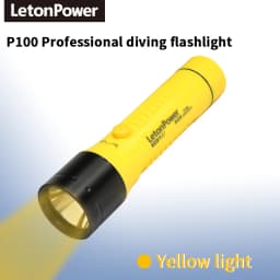 Diving Flashlight 3000LM CERR LED focus long waterproof night submersible fishing IPX8 outdoor underwater strong penetrati