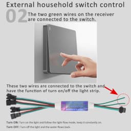 DC 5-24V Horse Racing LED Strip Controller 3 Keys Panel Sync Control WS2811 1903 IC SMD2835 Single Color COB Running Water Light