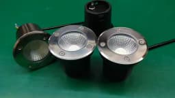 6PCS Outdoor Garden Lighting IP67 Waterproof LED Underground Light 5W10W15W Buried Light Garden Landscape Light 110V220V 12V
