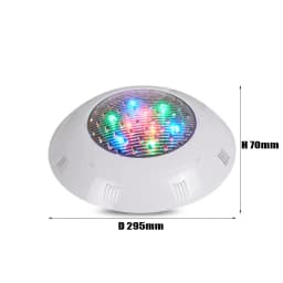 18/24/36/45W Swimming Pool Light with Remote Controller RGB Multi Color Outdoor LED Underwater AC12V IP68 Waterproof Lamp