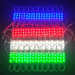 20pcs DC12V 24V 2835 3LED Module Injection Waterproof IP67 Decorative 2835 Strip Bar Light Lamp White Red Green Blue Yellow Pink