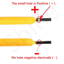10pcs LED Filament Flexible 3V COB 38mm 60mm 95mm 80mm 130mm 145mm 185mm 260mm 300mm Edison Bulb Lamp Parts LED Diode Decoration