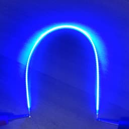 10pcs LED Filament Flexible 3V COB 38mm 60mm 95mm 80mm 130mm 145mm 185mm 260mm 300mm Edison Bulb Lamp Parts LED Diode Decoration