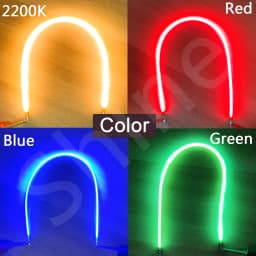 10pcs LED Filament Flexible 3V COB 38mm 60mm 95mm 80mm 130mm 145mm 185mm 260mm 300mm Edison Bulb Lamp Parts LED Diode Decoration