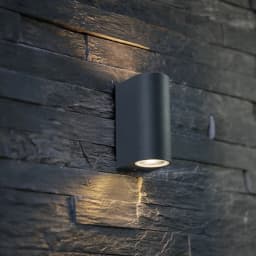 Waterproof LED Outdoor Wall Lamp IP65 Upper Lower Lighting Porch Garden Lamp Indoor Bedroom Bedside Home Decor Wall Light