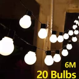 G50 Globe Bulb LED Fairy String Light Outdoor Lights Street Wedding Garden Patio Christmas Decoration Light