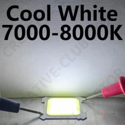 LED COB CHIP for USB Portable Mini Keychain Camping Light Pocket Flashlight Outdoor White Light DC3-4V 5-15W 500-1500lm 10pcs