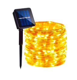4Pack 400 LED Solar Light Outdoor Lamp String Lights For Holiday Christmas Party Waterproof Fairy Lights Garden Garland Copper