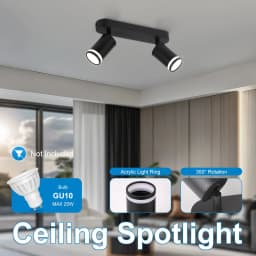 GU10 Spot Led Track Light Fixture 110V 220V Ceiling Spot Lighting Indoor for Living Room Decor Ceiling Chandelier Led Spotlights