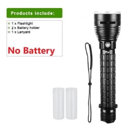 Newest XHP360 Professional Diving Flashlight IPX8 Underwater Lamp High Power LED Flashlights Powerful Scuba Diving Torch Lantern