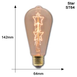 Retro Edison Light Bulb E27 40W 220V 110V Bedroom Industrial Loft Vintage Bulb For Home Decor Filament incandescent Edison Lamp