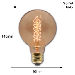 Retro Edison Light Bulb E27 40W 220V 110V Bedroom Industrial Loft Vintage Bulb For Home Decor Filament incandescent Edison Lamp